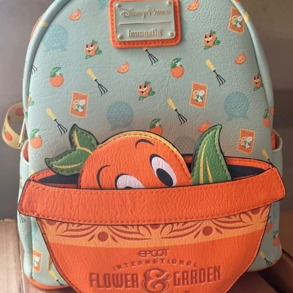 Disney Parks  Orange Bird  LOUNGEFLY RETIRED  NWT